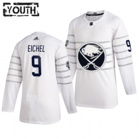 Barn NHL Buffalo Sabres Tröjor Jack Eichel 9 Vit Adidas 2020 All-Star Authentic